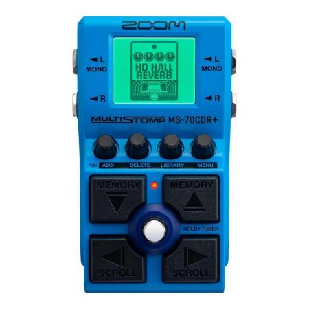 Pedales Zoom MS70CDR+ Pedal Modulación Delay
