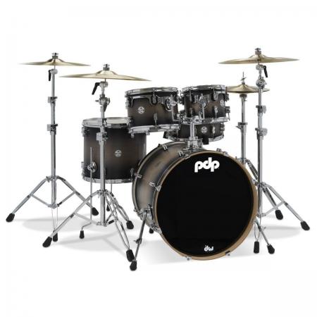 Batería Acústica DW PDP Concept Maple Studio Satin Charcoal