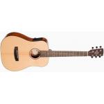 Cort EARTH Go Guitarra Acústica Open Pore con funda