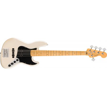 Bajos eléctricos  Fender Player II Modified Active Jazz Bass V MN Olympic Pearl Bajo Eléctrico 5 Cuerdas