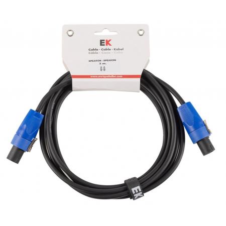 Cables para Altavoces Cable Ek Audio Para Columnas Speakon-Speakon 3 M