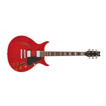 Guitarras Eléctricas Washburn SH35TR-U Wing Series Trans Red Guitarra Eléctrica