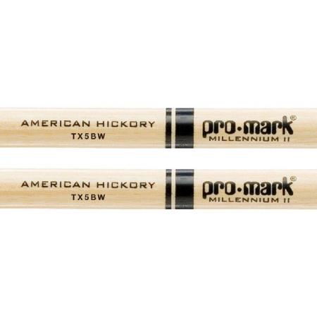 Baquetas Promark TX5BW 5B Hickory Madera Par Baquetas