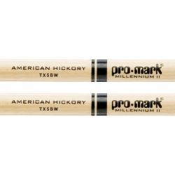 Baquetas Promark TX5BW 5B Hickory Madera Par Baquetas