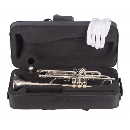 Trombones y Trompetas Amadeus TR-700 Trompeta Plateada