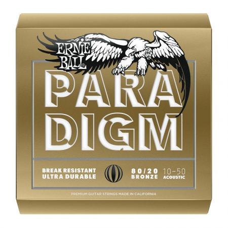 Cuerdas Guitarra Acústica Ernie Ball Cuerdas Guitarra Acústica Paradigm 80/20 Bronze 10-50