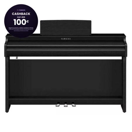 Pianos Electrónicos Yamaha CLP-825 B Negro Piano Clavinova