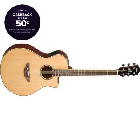 Guitarras Electroacústicas Yamaha APX600 Natural Guitarra Electroacústica