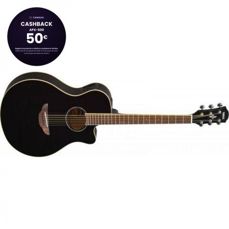 Guitarras Electroacústicas Yamaha APX600BL Guitarra Electroacústica Negra