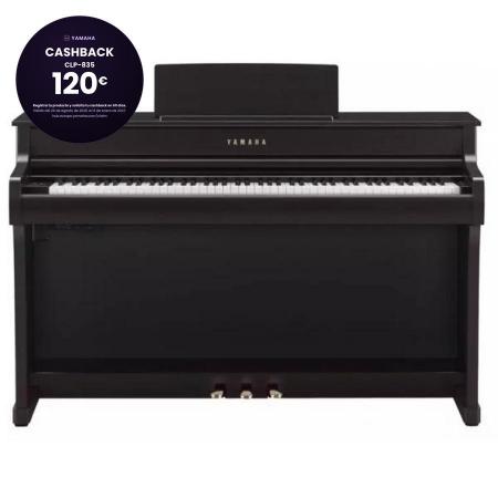 Pianos Electrónicos Yamaha CLP-835 R Rosewood Piano Clavinova