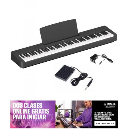 Teclados Electrónicos Yamaha P225B 88 Teclas Teclado Digital