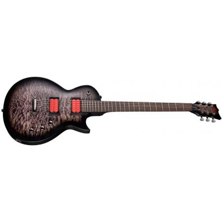 Guitarras Eléctricas LTD ESP LTD BB-200 Baritona QM See Thru Black Sunburst Satin