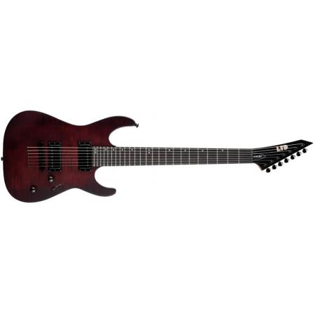 Guitarras Eléctricas LTD ESP LTD M-207B BariTona DX Crimson Satin