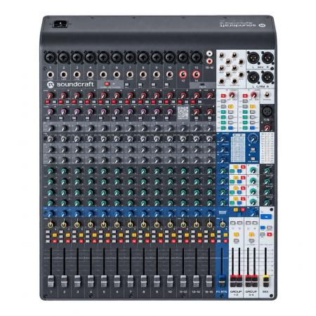 Mesa de Mezclas  Soundcarft Signature Plus 16 Mesa de Mezclas Analógica 16 canales