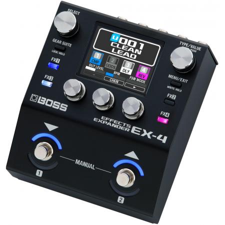 Pedaleras Boss EX-4 Effects Expander Pedalera Multiefectos para Guitarra