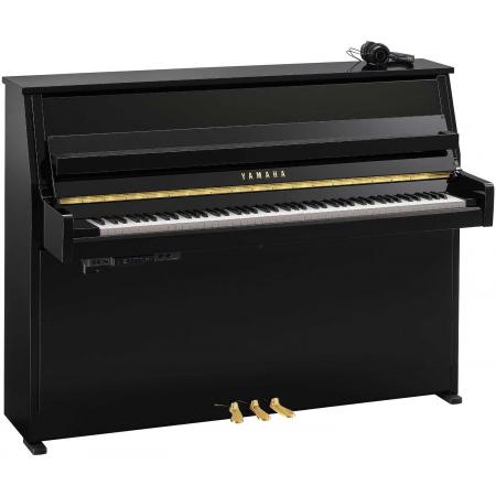 Pianos Acústicos Yamaha B10 SC3 PE Piano Vertical Silent Ébano Pulido
