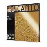 Juego de cuerdas de cello Thomastik Belcanto Gold Medium 4 4