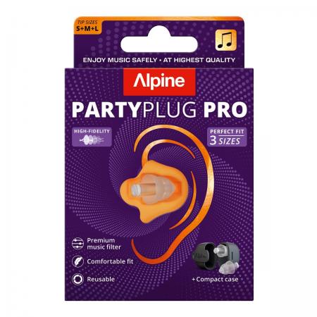 Accesorios de audio Alpine ALP-PP/PRO Tapones Oidos Partyplug Pro