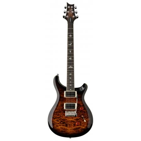 Guitarras Eléctricas PRS SE Custom 24 Quilt Black Gold SB Guitarra Eléctrica