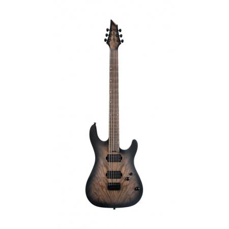 Guitarras Eléctricas Cort Cort KX500 Baritone NBB guitarra electrica Natural Black Burst