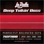 La Bella 760FHBB Hofner Beatle Bass (50-100)