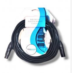 Cables para Micrófonos PROBAGS LE203-6 Cable Pro XLR-XLR 6m