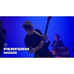 Litejam RGB24 BK Guitarra Eléctrica Negra con aprendizaje inteligente