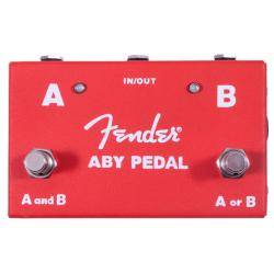 Fender® 2-Switch ABY Pedal, Red