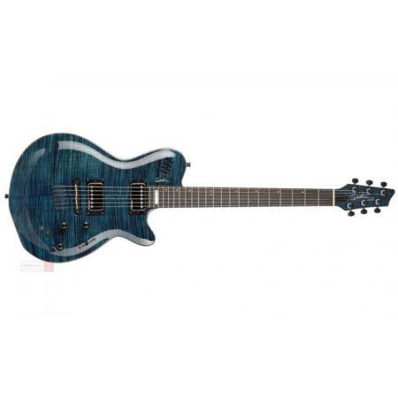 Guitarras Eléctricas Godin LGX-SA Trans Blue Flame Aa Guitarra Eléctrica