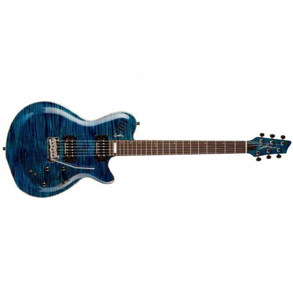 Guitarra Godin LGXT Trans Blue Flame Aa
