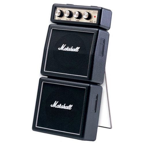 Mini Amplificador combo para Guitarra MARSHALL MS-2 Negro