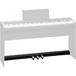 Pedales para teclado Roland KPD70 Pedalera Piano Negra
