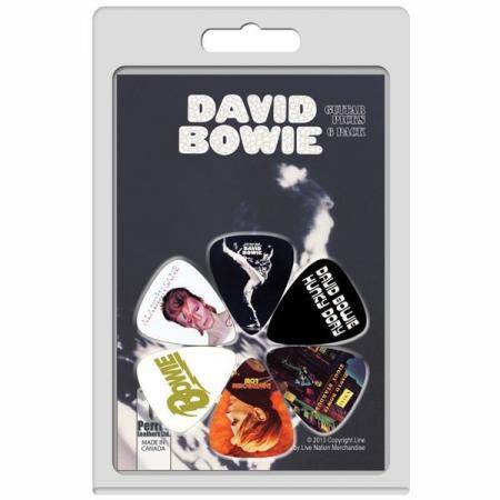 Púas Perri'S Pack 6 Púas Coleccionables David Bowie Lpd