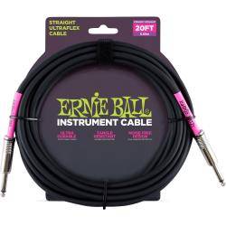 Cables para Instrumentos Ernie Ball EB6046 Cable Ultraflex Jack Jack Ss Negro 5M