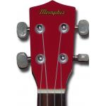 Memphis KUBWR Ukelele Soprano rojo