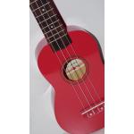 Memphis KUBWR Ukelele Soprano rojo