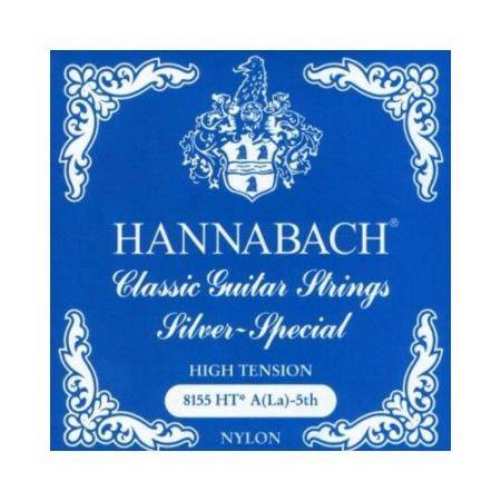 Cuerdas Guitarra Clásica Hannabach 8155HT 5ª Cuerda Guitarra Clásica Suelta Azul