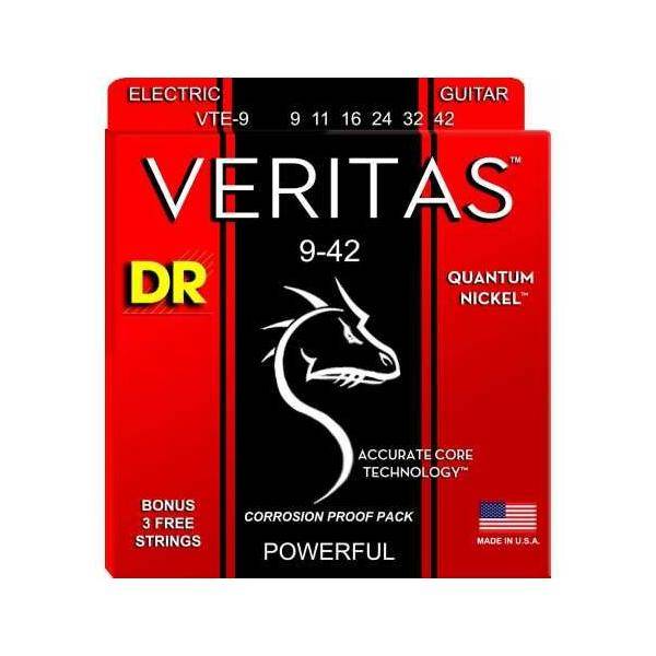 Dr Cuerdas Guitarra Eléctrica VTE9 Veritas 9-42