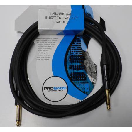 Cables para Instrumentos Probag LN2016 Cable Guitarra Jack Mono 6M