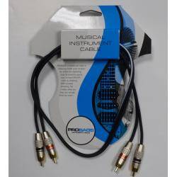 Cables de Audio Completos Probag Cable De Audio Rca Doble 1M
