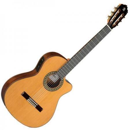 Guitarras Electroclásicas Alhambra 5PCWE2 Natural Guitarra Electroclásica