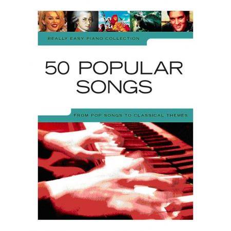 Libros Album - Really Easy Piano Popular Songs (50)