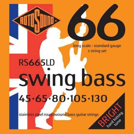 Cuerdas Bajo Rotosound Swing Bass RS665LD 45-130 Cuerdas Bajo