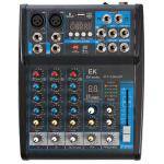 Ek Audio KT04UP Mesa De Mezclas Con Efectos