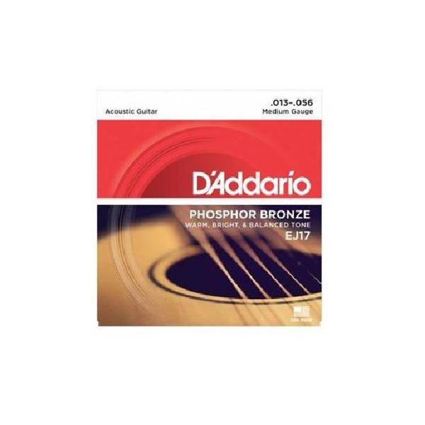 D'Addario EJ-17(013-056) Juego Cuerdas Guitarra Acústica