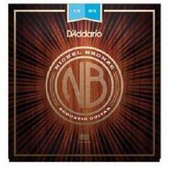 Cuerdas Guitarra Acústica D'Addario Nickel Bronze NB1253 D'Addario Nickel Br