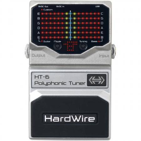 Afinadores y Metrónomos Hardwire HT6 Polyphonic Tuner