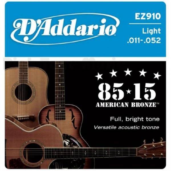 D'Addario EZ910 Juego Cuerdas Guitarra Acústica