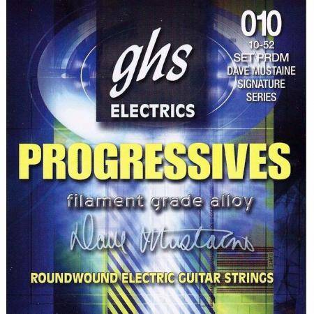 Cuerdas Guitarra Eléctrica GHS Signature Dave Mustaine Prdm Cuerdas
