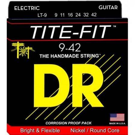 Cuerdas Guitarra Eléctrica Juego Dr Cuerdas Guitarra Eléctrica Tite-Fit 9-42